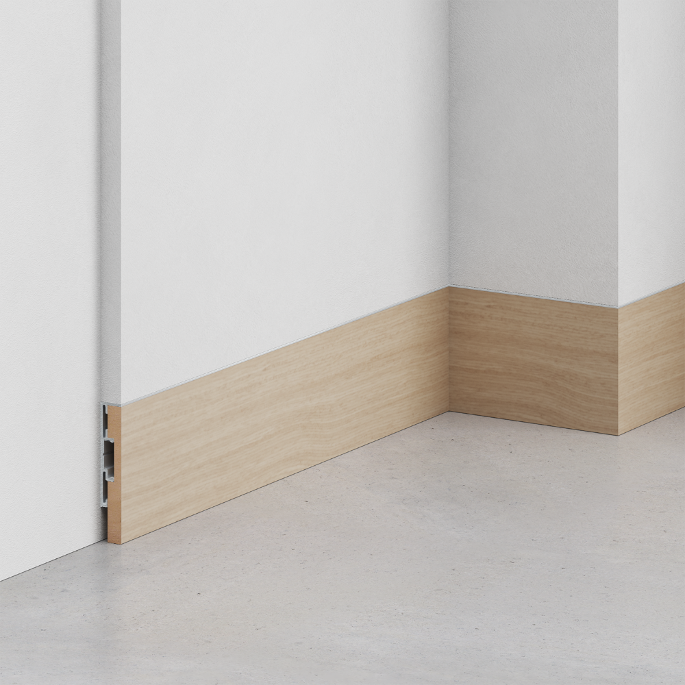 Плинтус Invisible 80 ММ