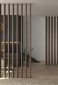 Реечные перегородки 