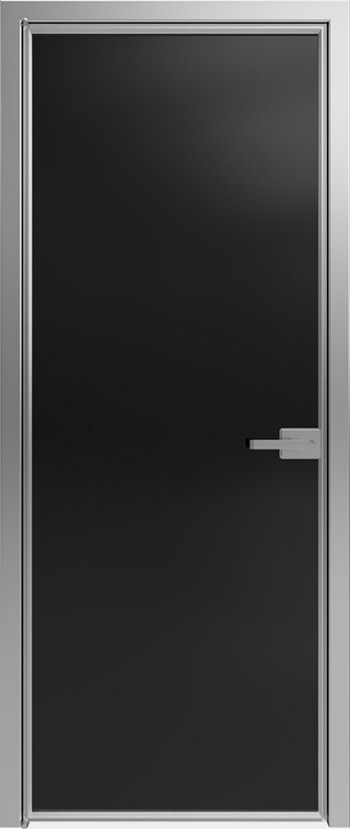 Чёрное стекло (T05), серебро