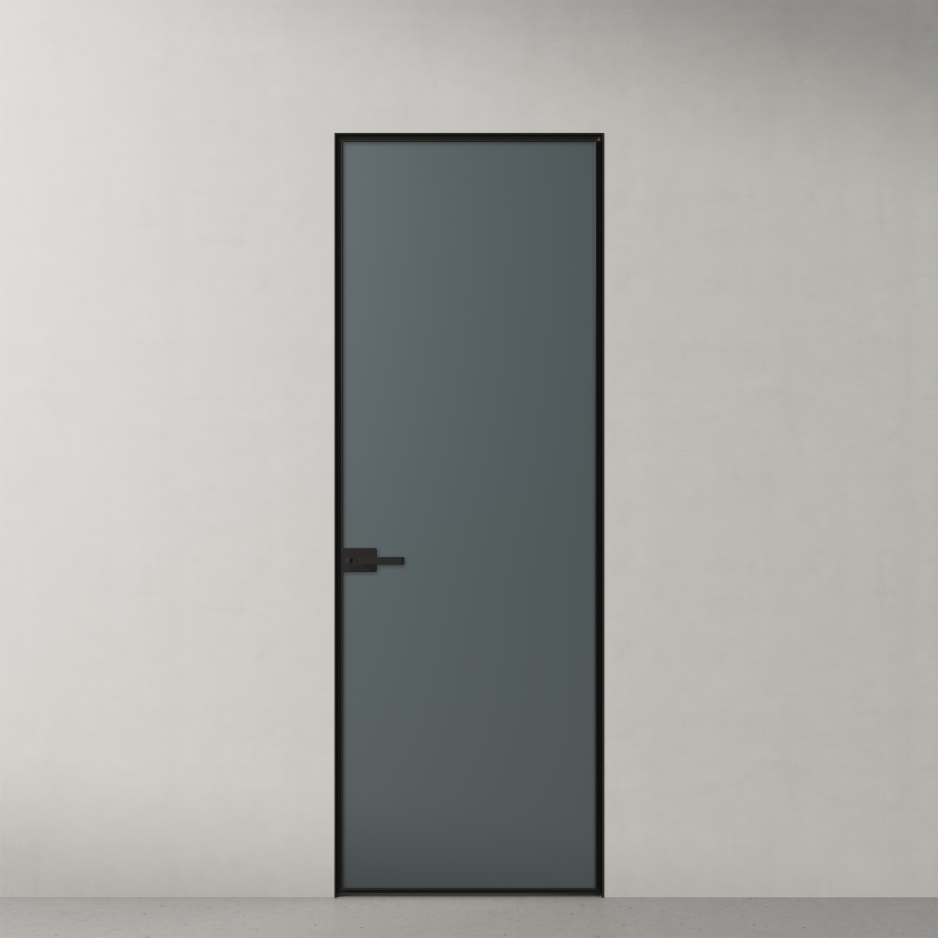 Стеклянная дверь 1000 lines, стекло матовое непрозрачное