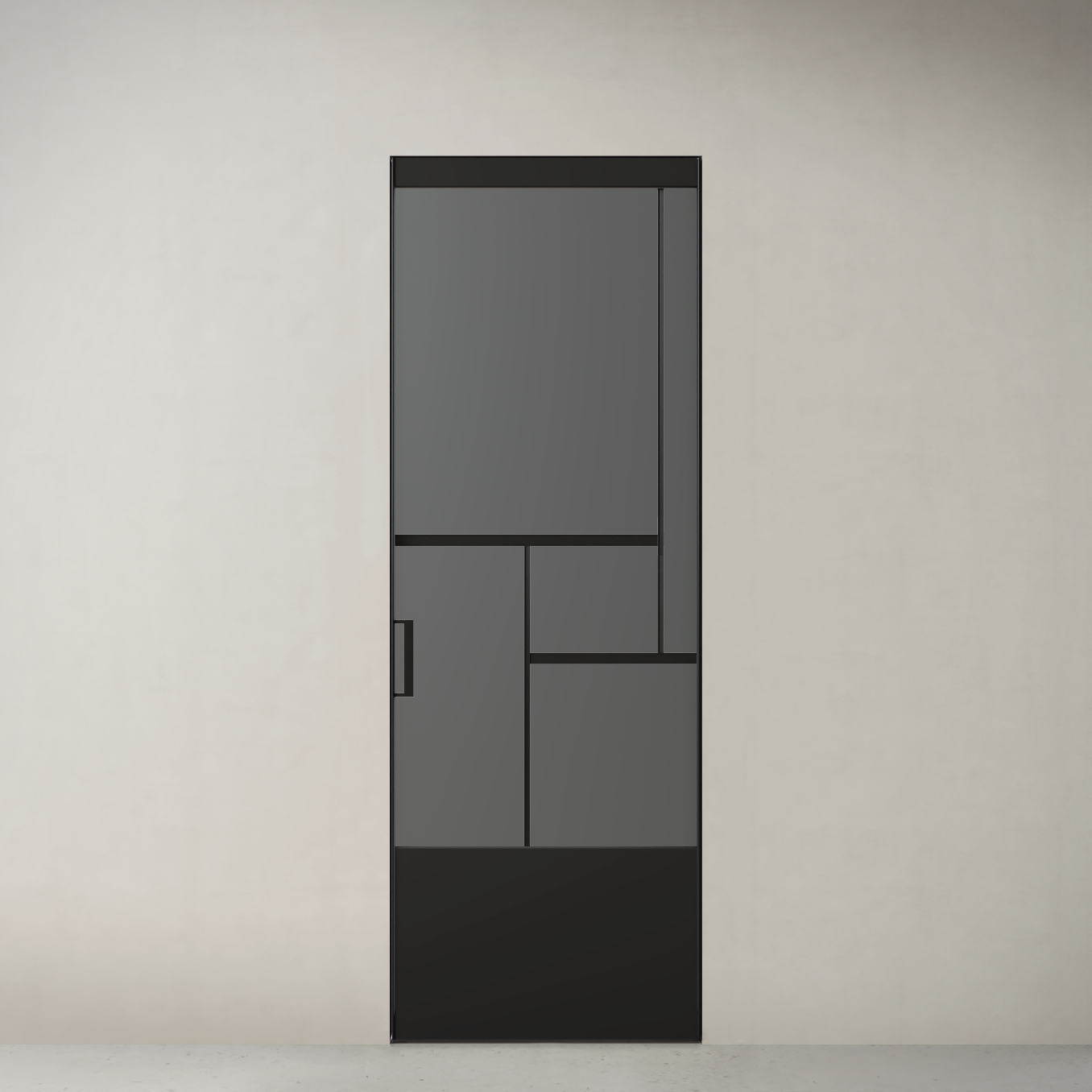 Дверь Сёдзи, sz3 стекло серое непрозрачное