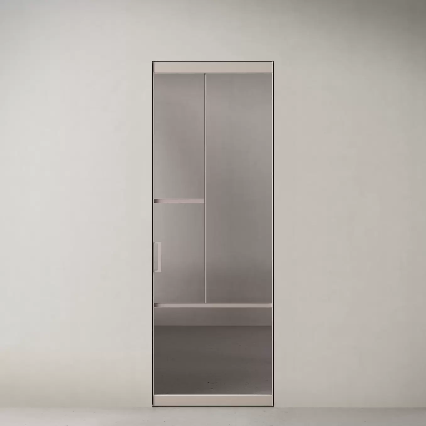 Дверь Сёдзи, sz2 стекло серое прозрачное