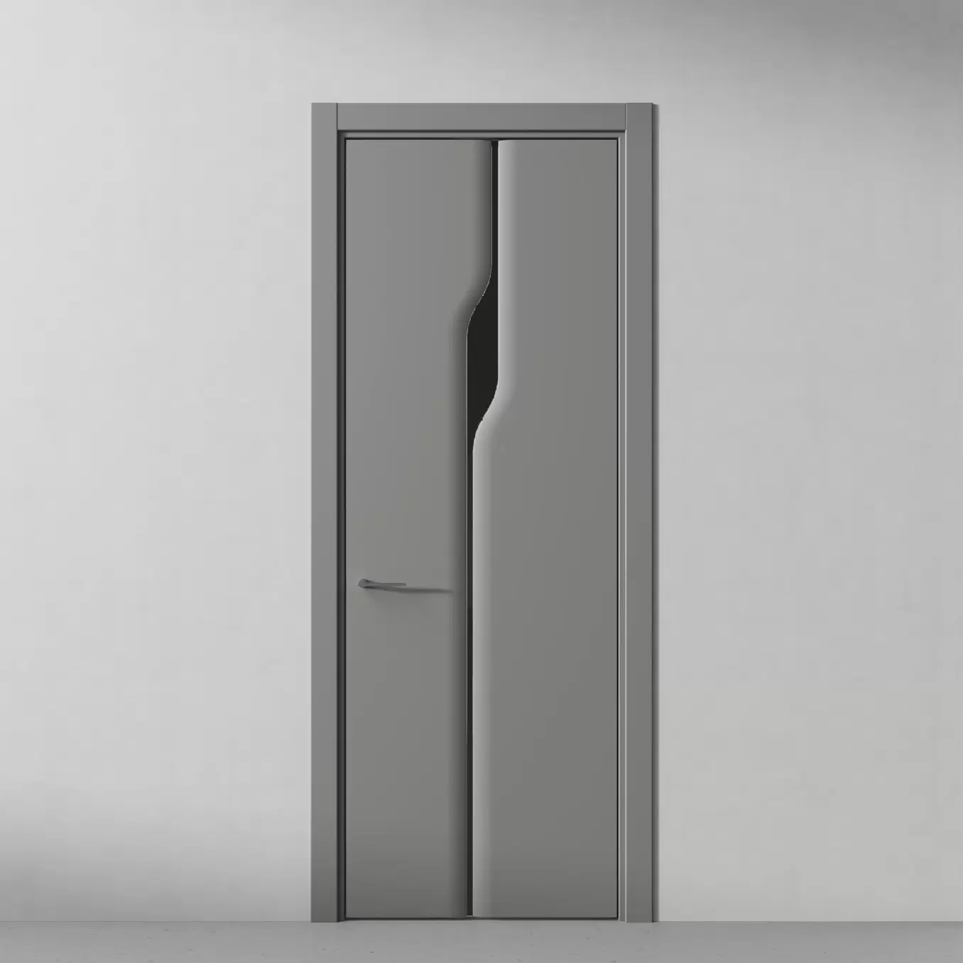 Дверь Листва, модель 179 Smoke