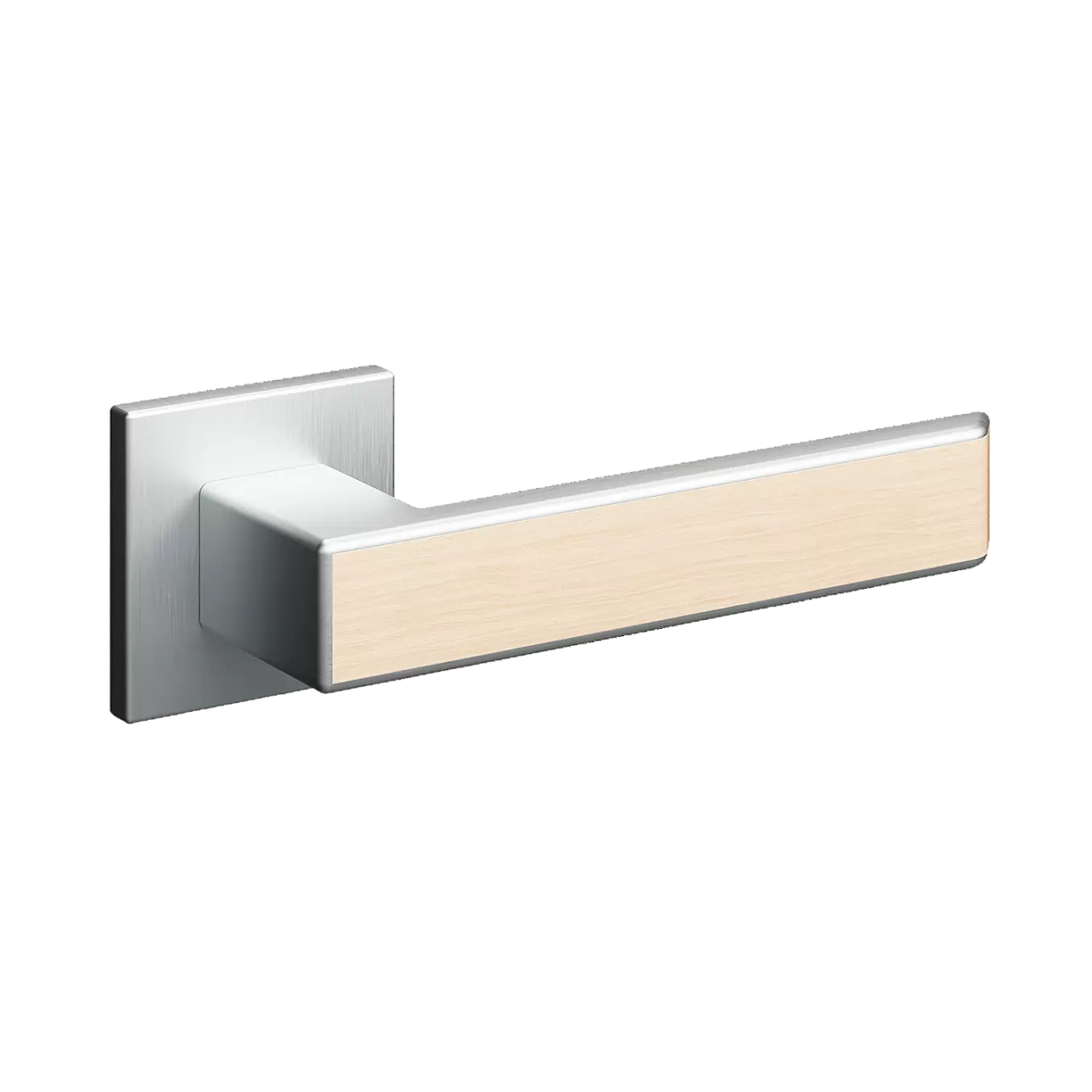 Межкомнатная ручка Best 2.0 со вставкой, хром матовый