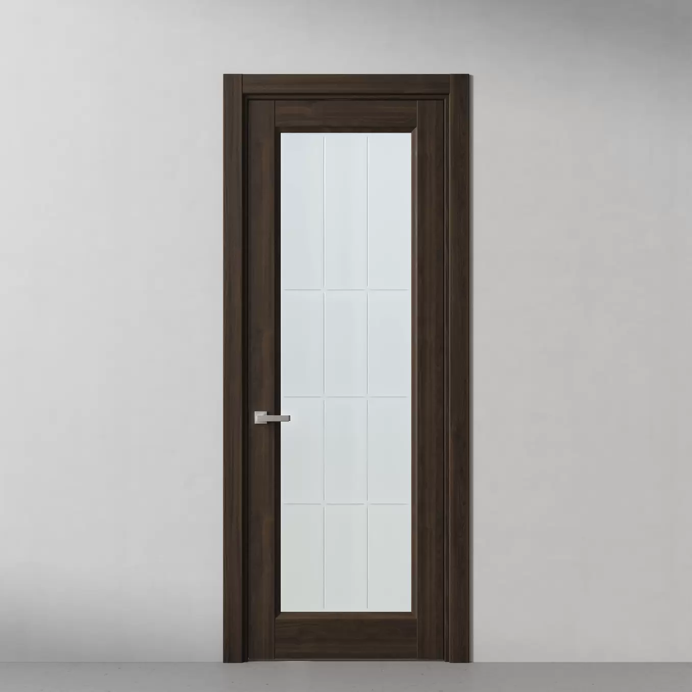 Межкомнатная дверь Elegant, модель 38 Темный орех