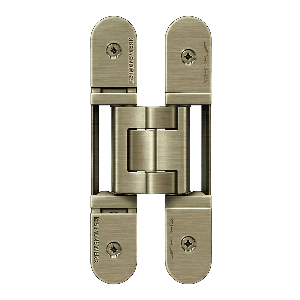 Скрытые петли Tectus 235, бронза