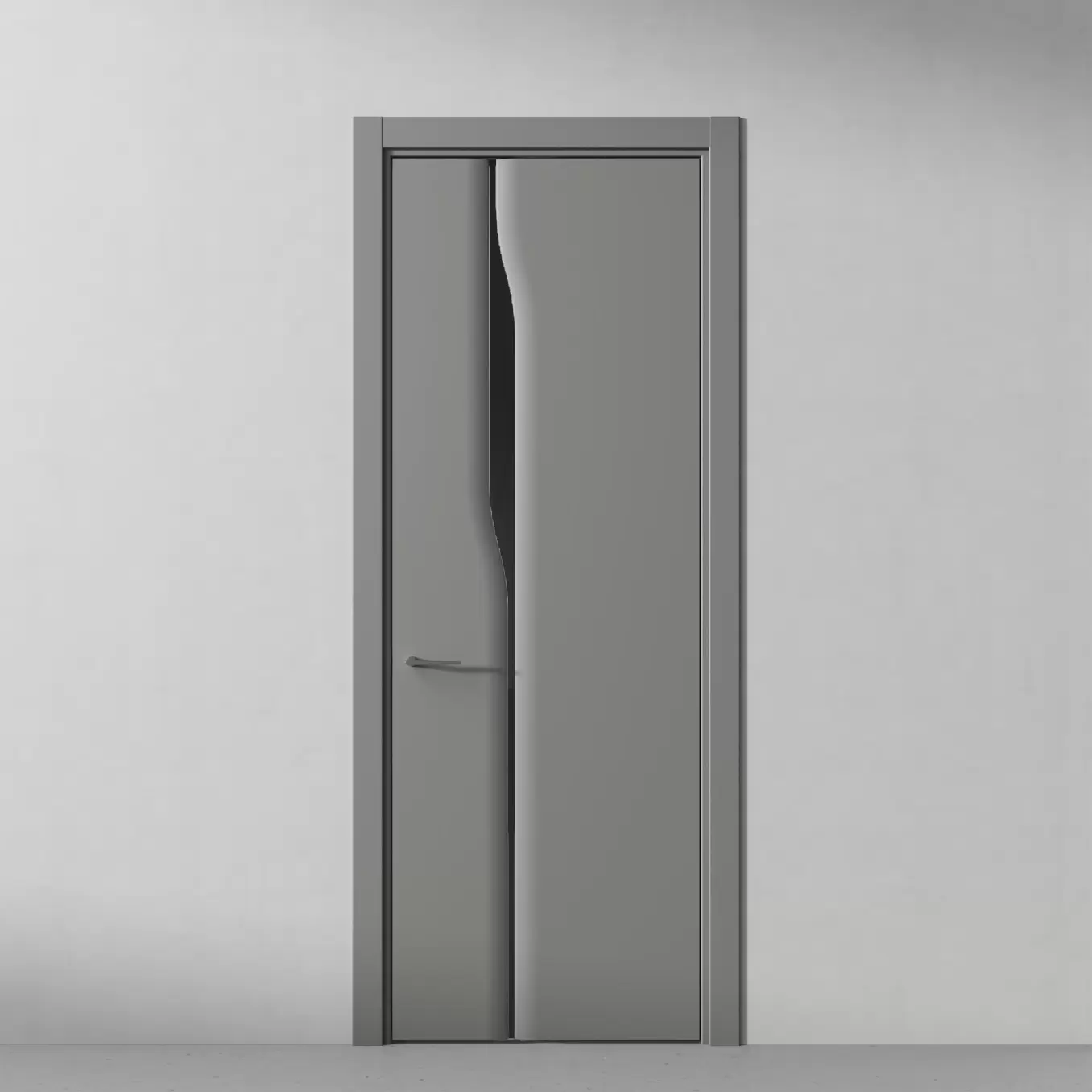 Дверь Листва, модель 178 Smoke