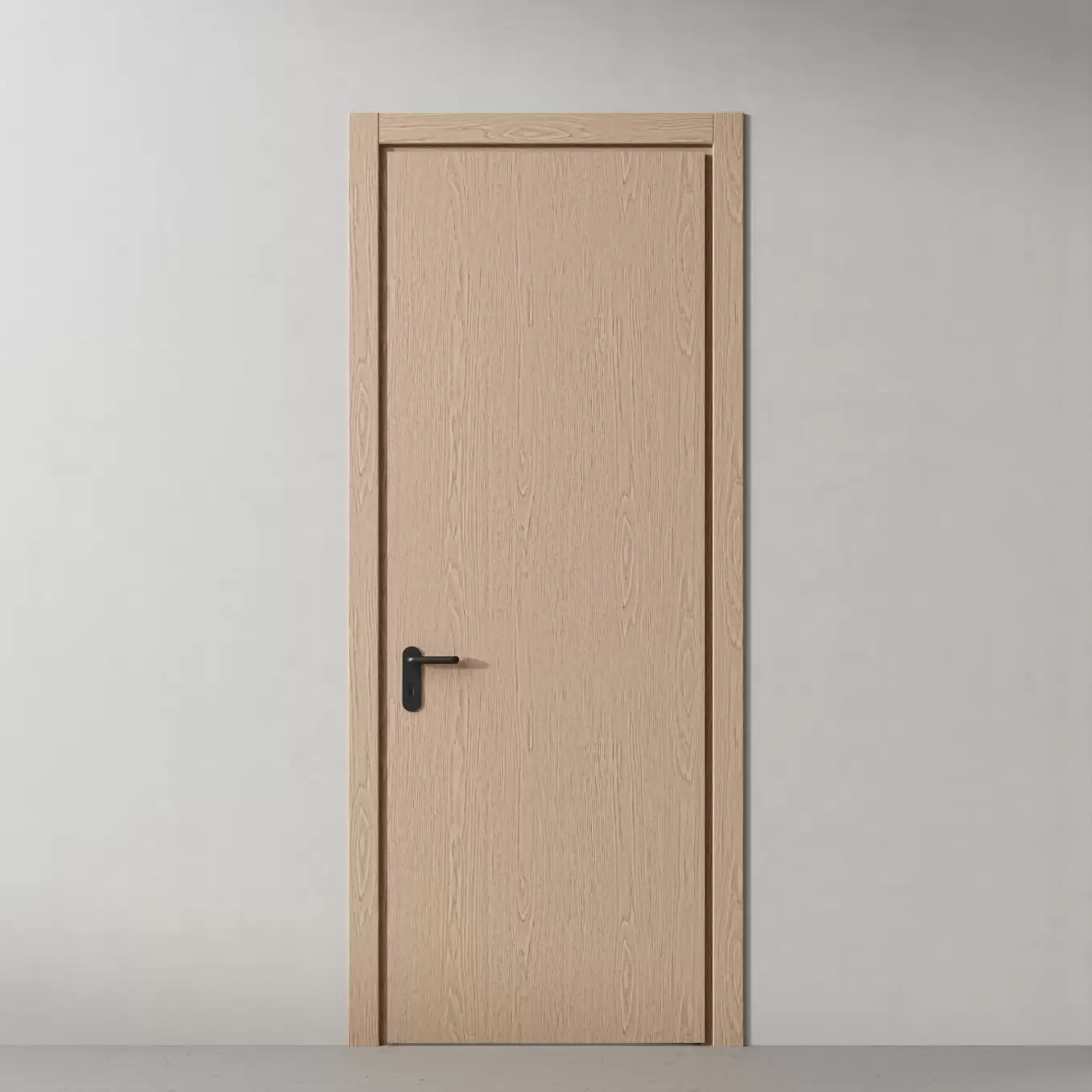 Противопожарные двери EI30, песочный дуб