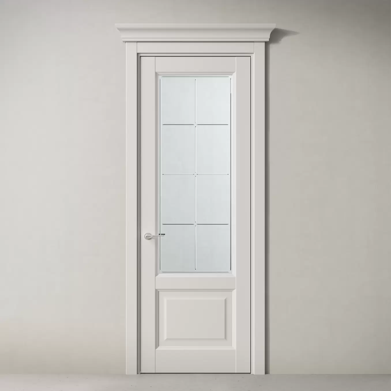 Дверь Classic, модель 252 Белый улун