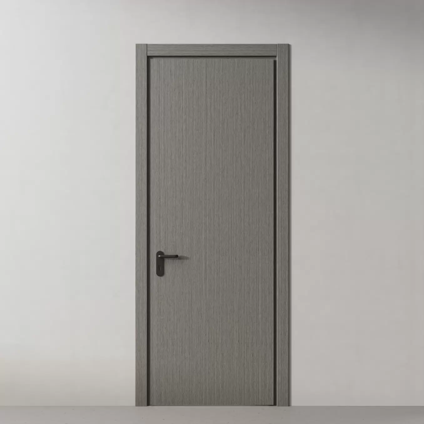 Противопожарные двери EI30, серая гавань