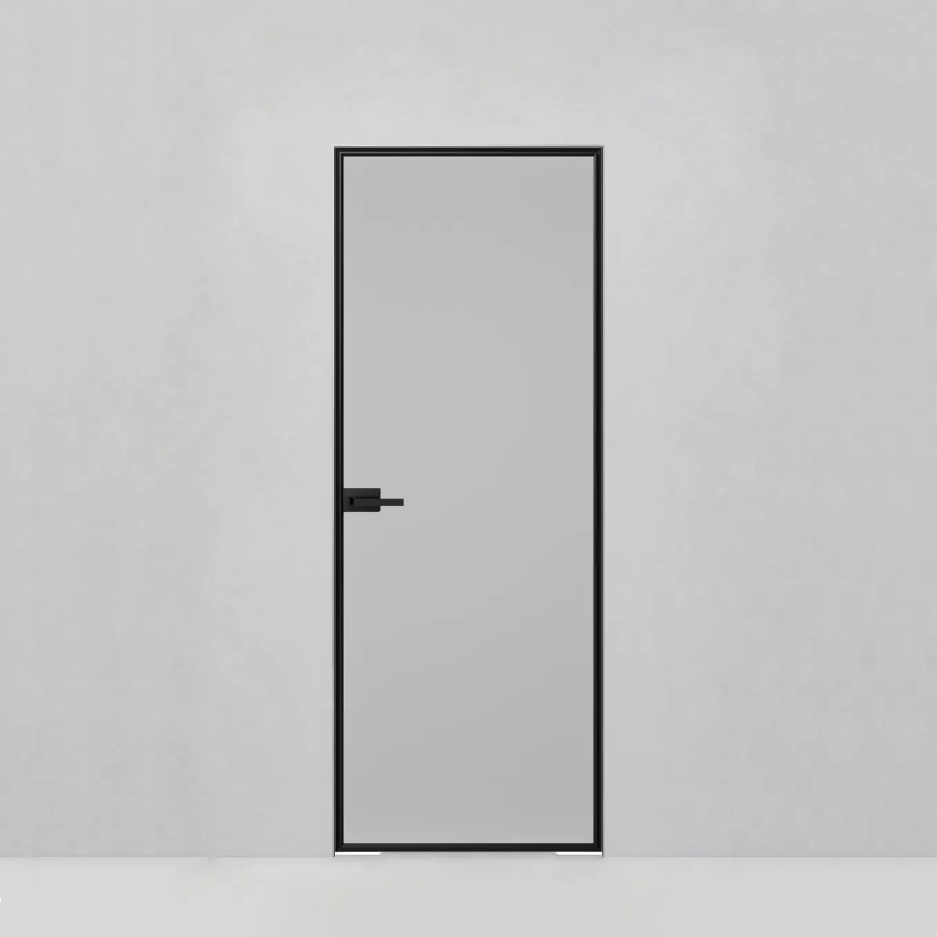 Стеклянная дверь 1000 lines, стекло матовое