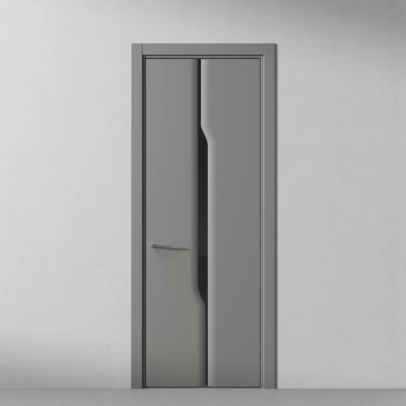 Дверь Листва, модель 177 Smoke