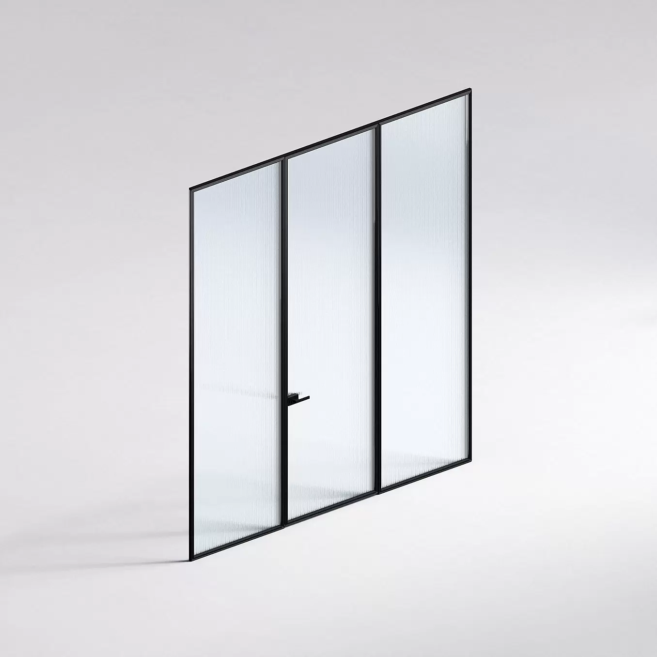 Межкомнатная перегородка Система 1000 линий , черный