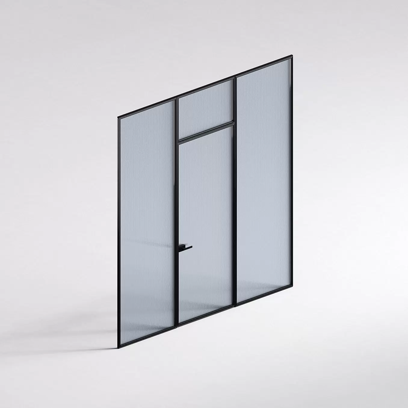 Межкомнатная перегородка Система 1000 линий , черный