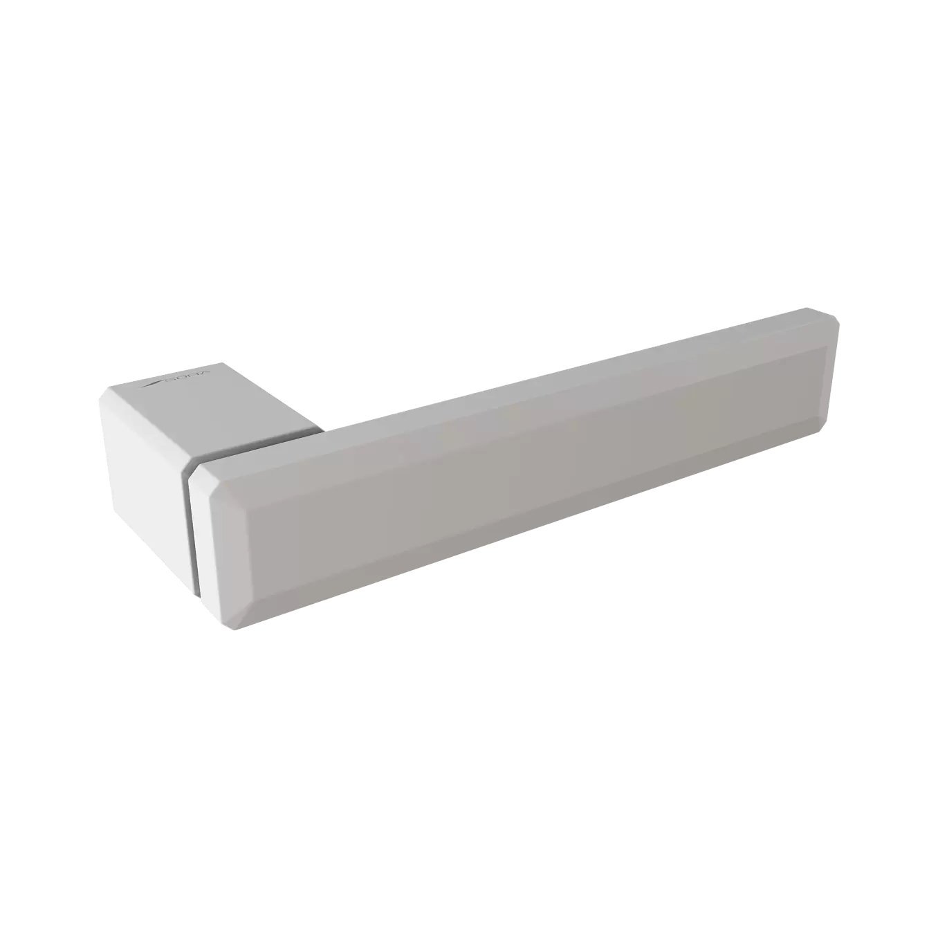 Межкомнатная ручка Дар, белый матовый