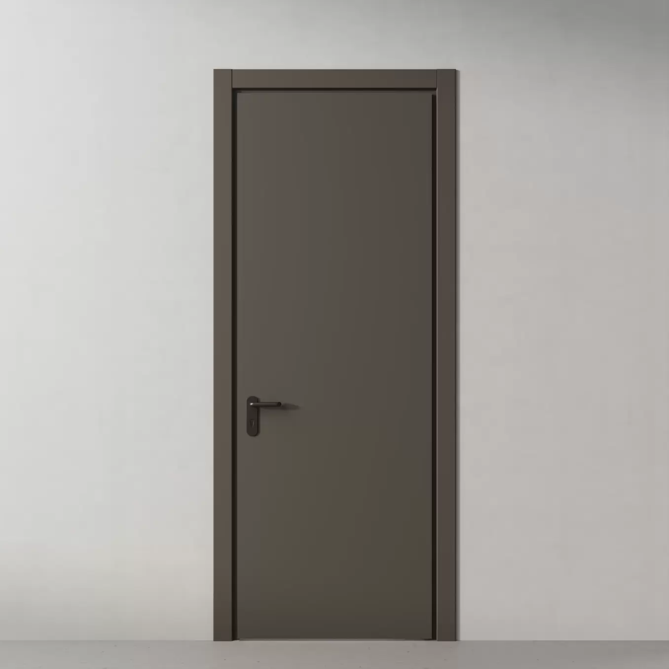 Противопожарные двери EI60, coffee