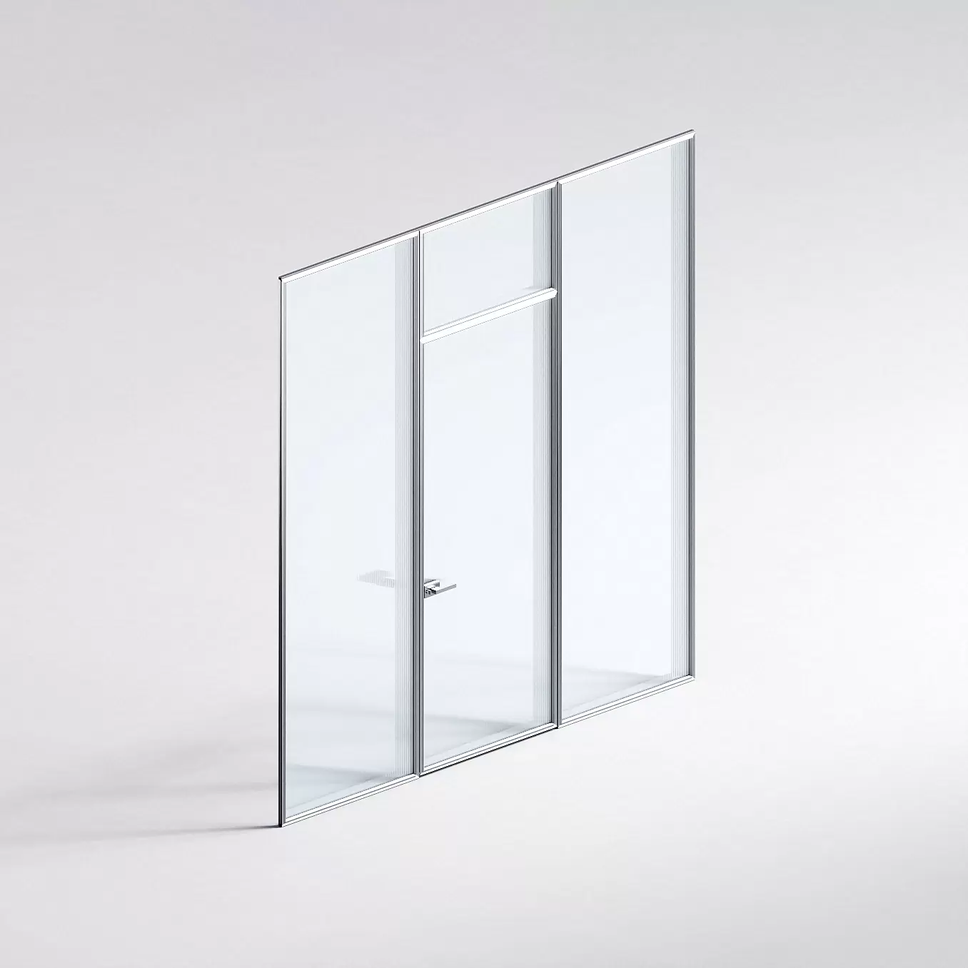 Межкомнатная перегородка Система 1000 линий , серебряный