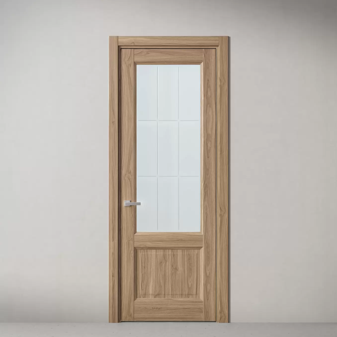 Межкомнатная дверь Elegant, модель 158 Осенний орех