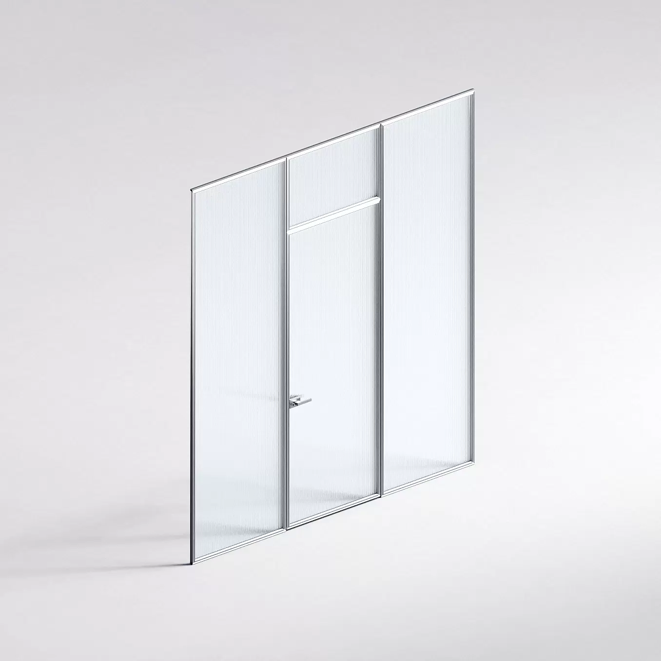 Межкомнатная перегородка Система 1000 линий , серебряный