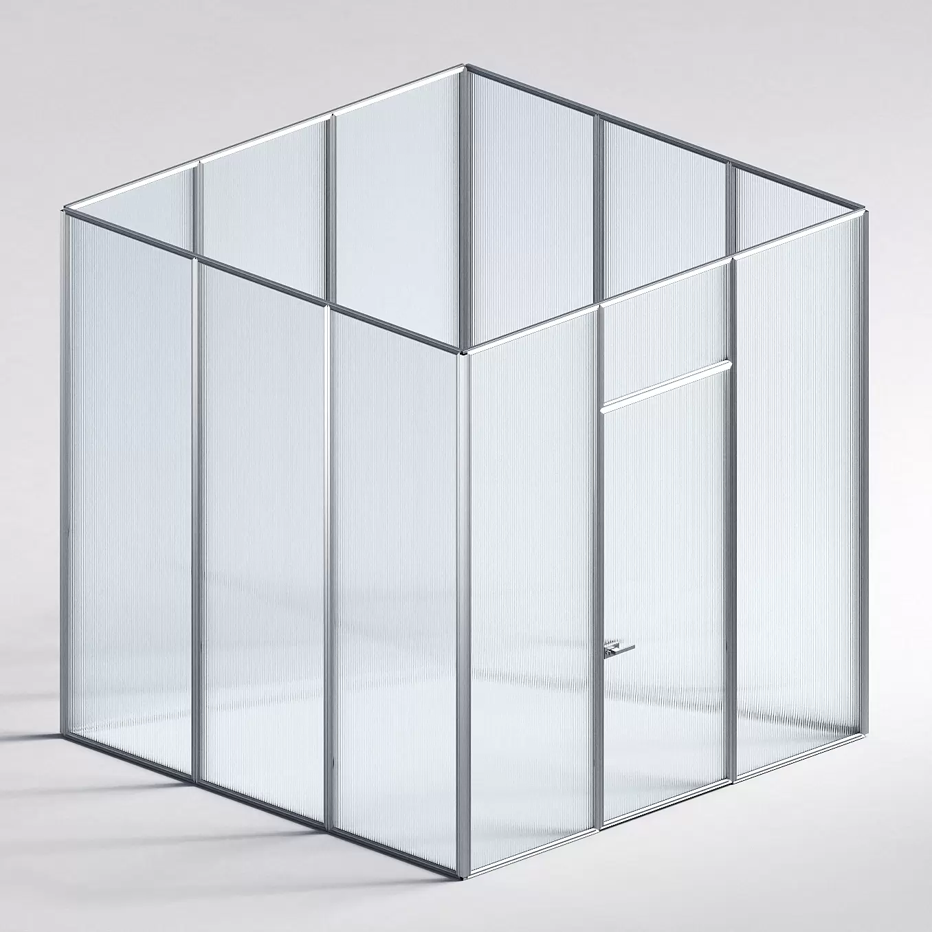 Межкомнатная перегородка Система 1000 линий , серебряный