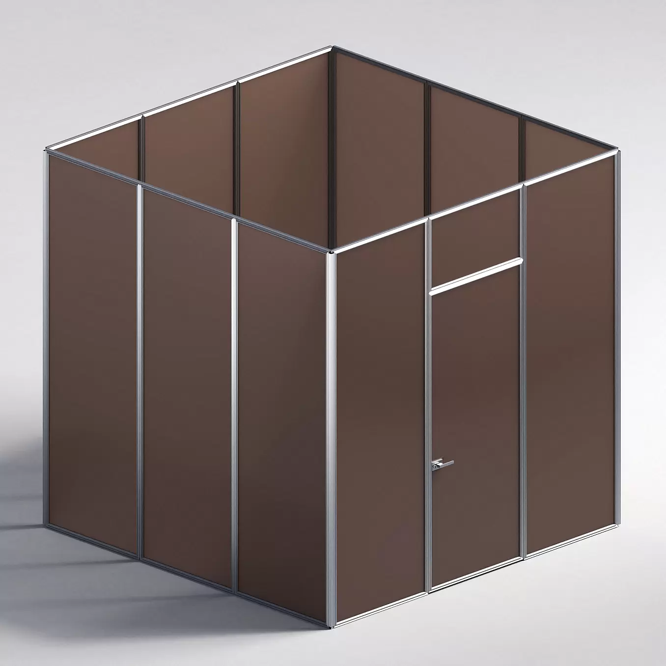 Межкомнатная перегородка Система 1000 линий , серебряный