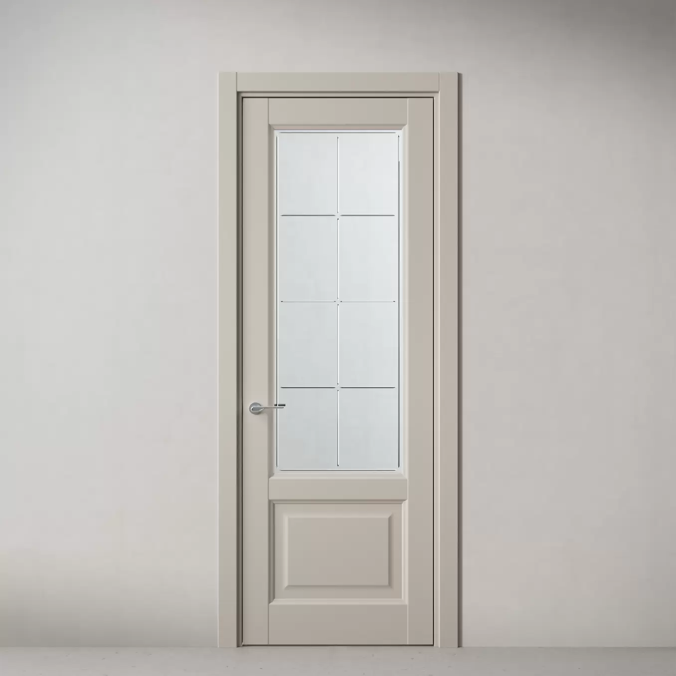 Дверь Classic, модель 252 Топленое молоко