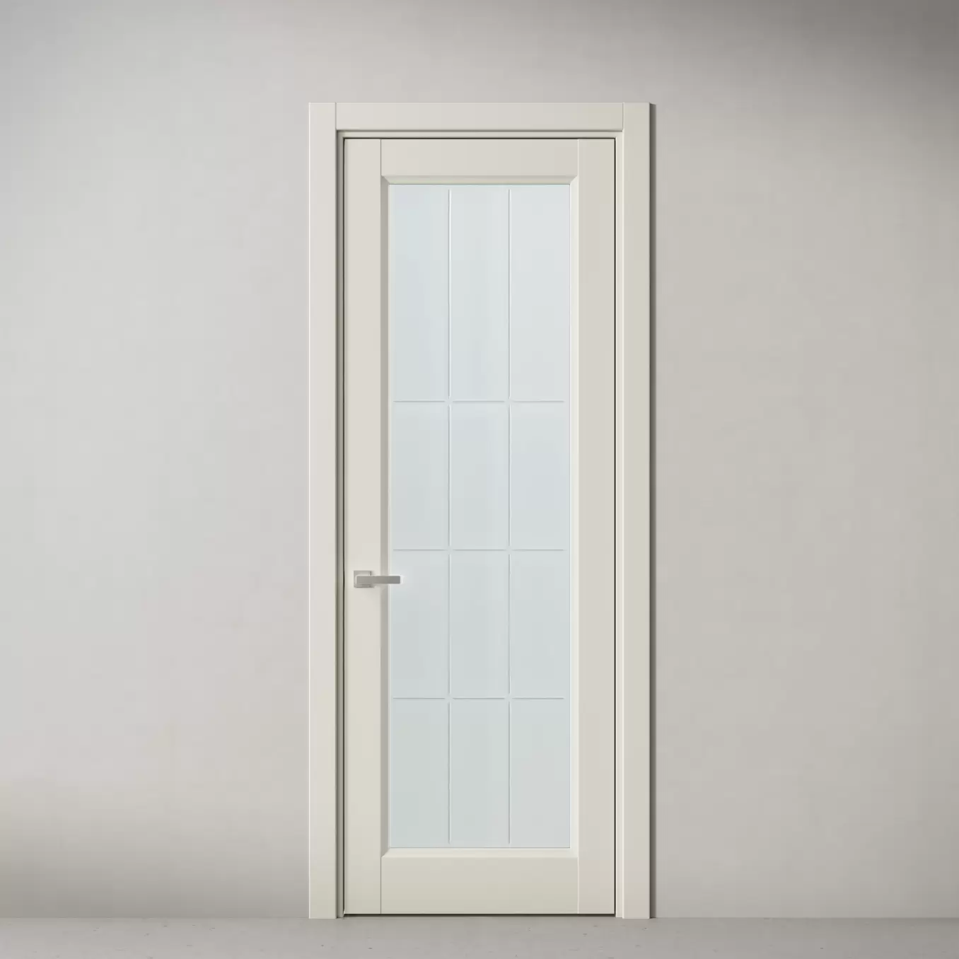 Межкомнатная дверь Elegant, модель 38 Молочный улун