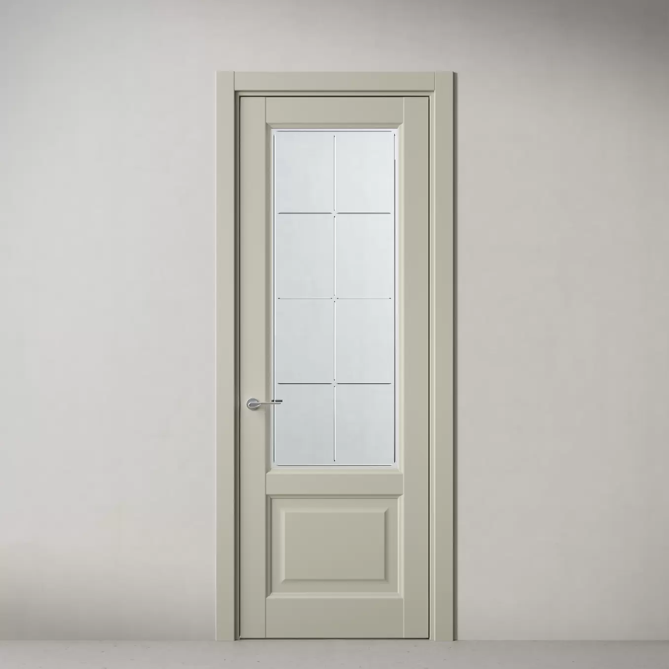 Дверь Classic, модель 252 Сливочный улун