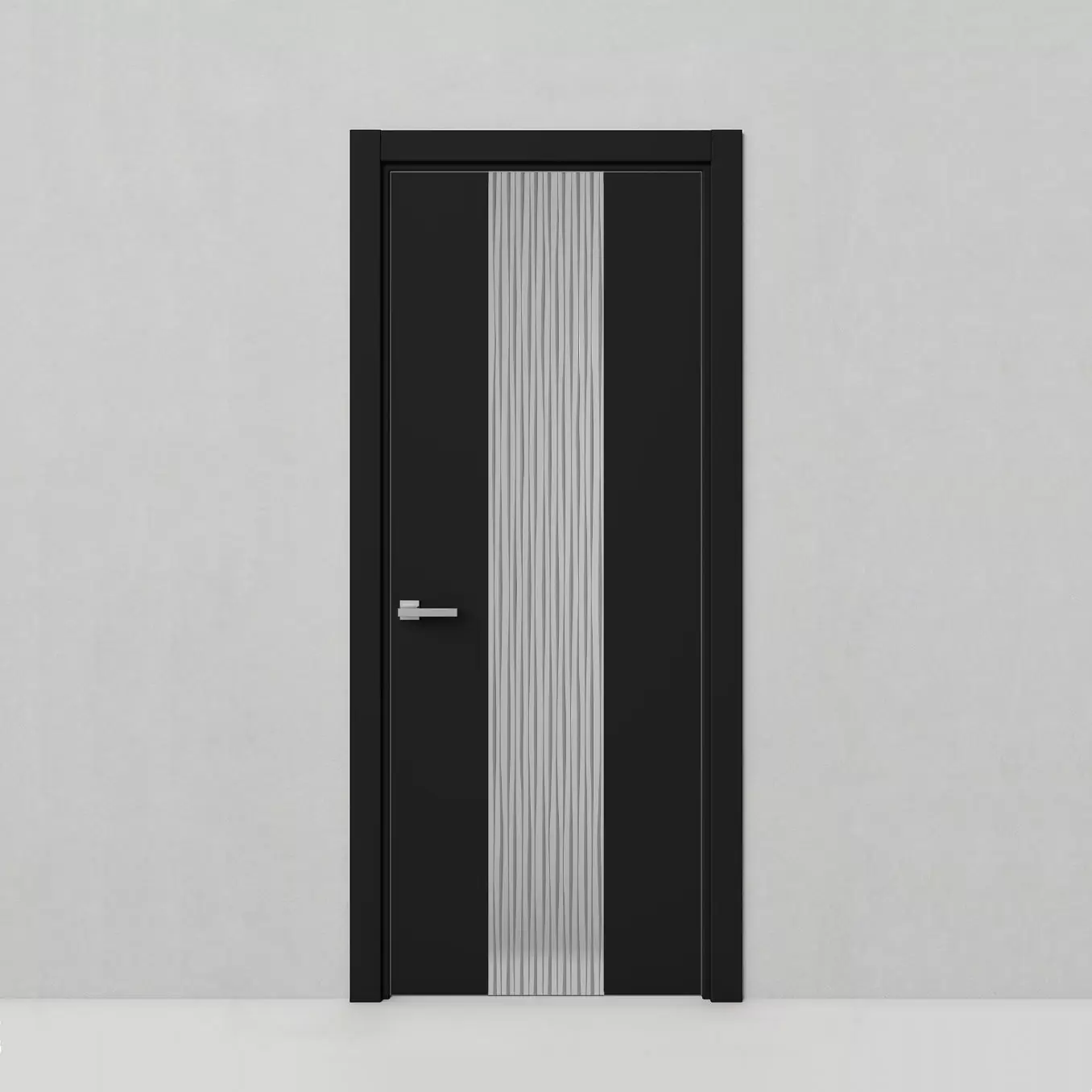 Стеклянная дверь Rain, модель 21 стекло зеркальное глянцевое