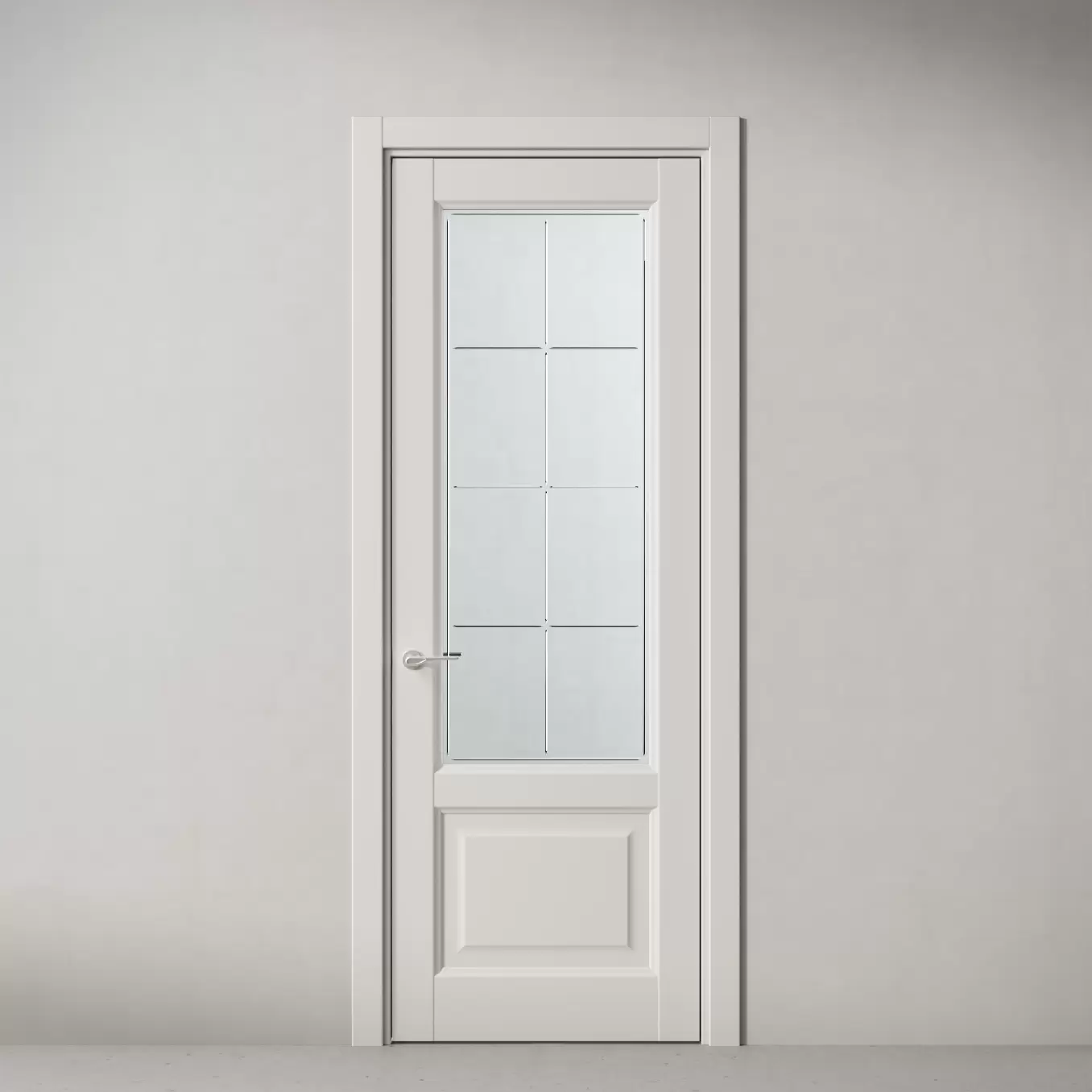 Дверь Classic, модель 252 Белый улун