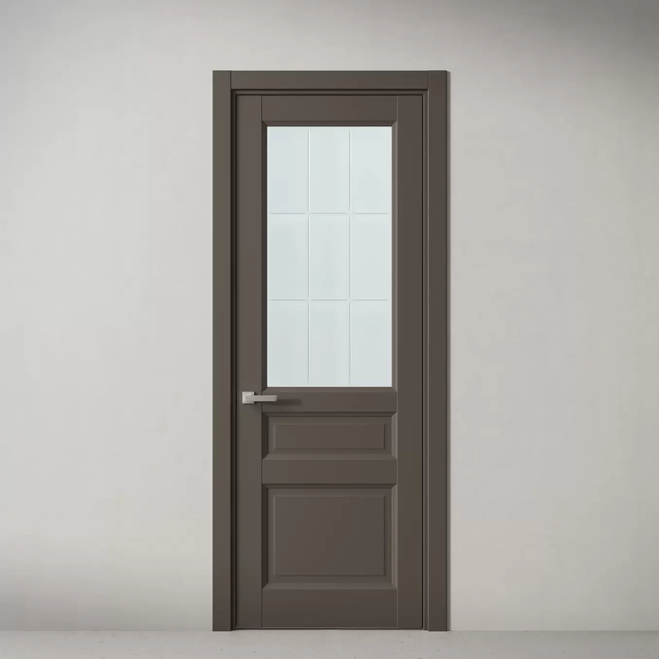 Межкомнатная дверь Elegant, модель 259 Coffee