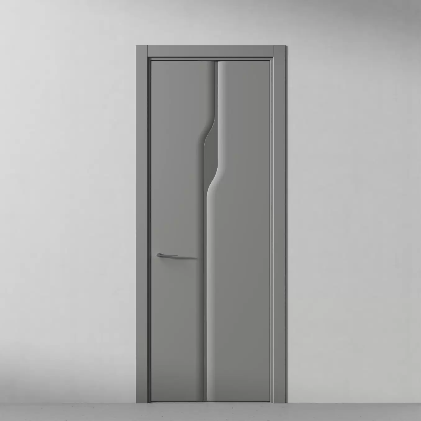 Дверь Листва, модель 179 Smoke