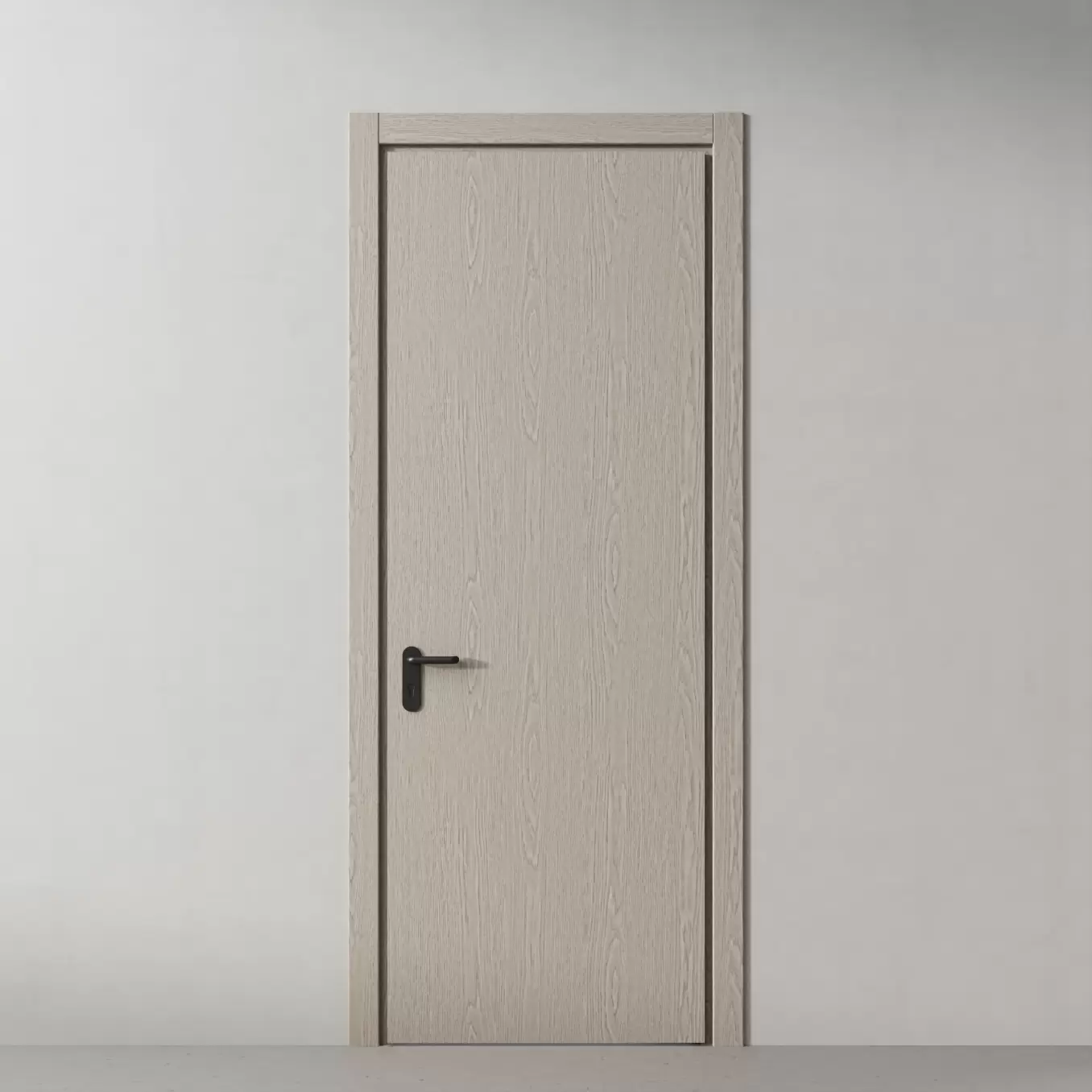 Противопожарные двери EI30, серый дуб