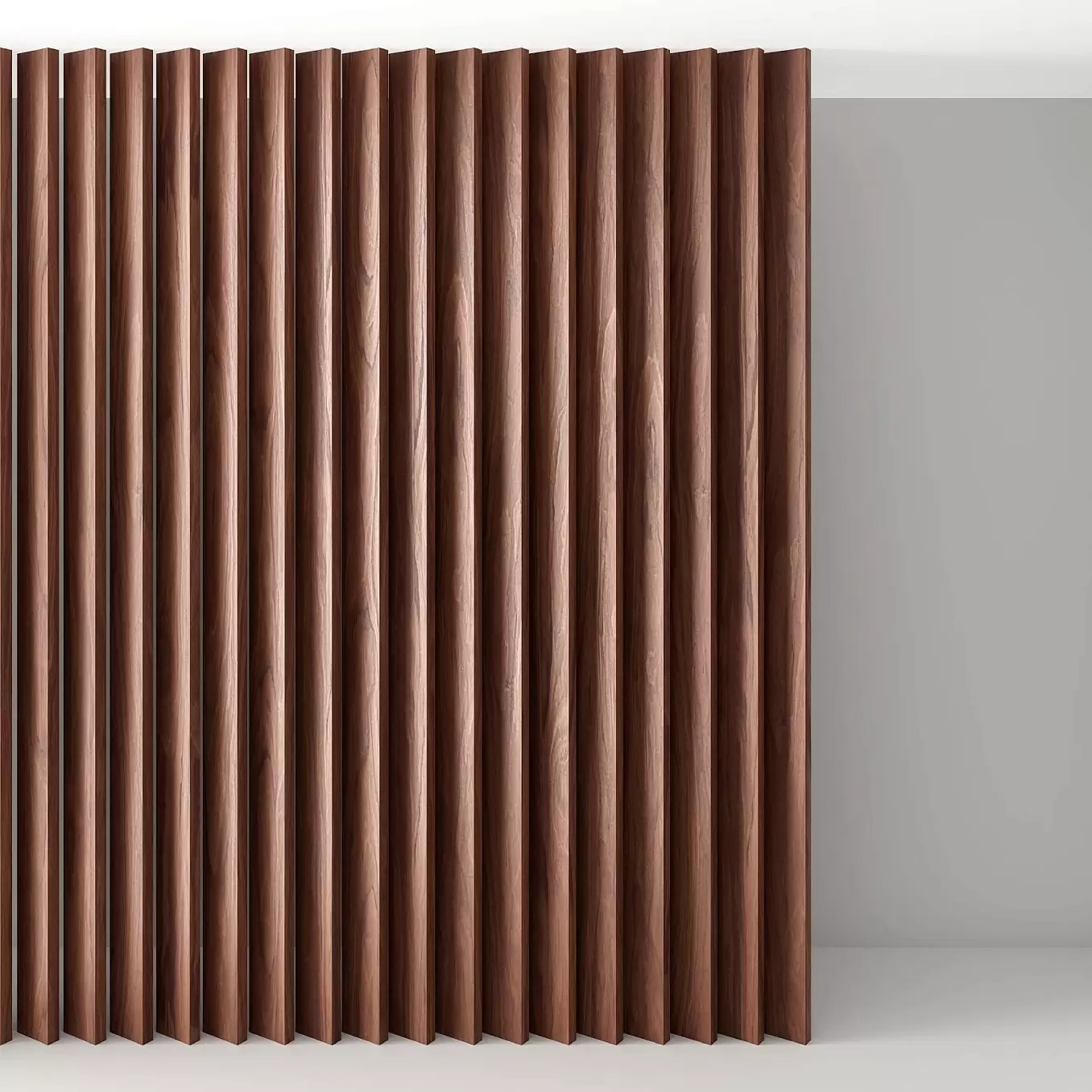 Деревянные реечные перегородки