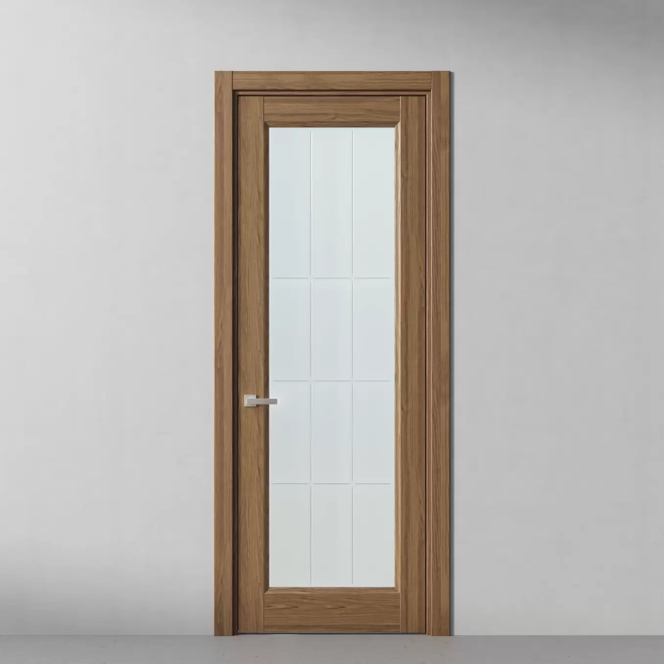 Межкомнатная дверь Elegant, модель 38 Светлый орех