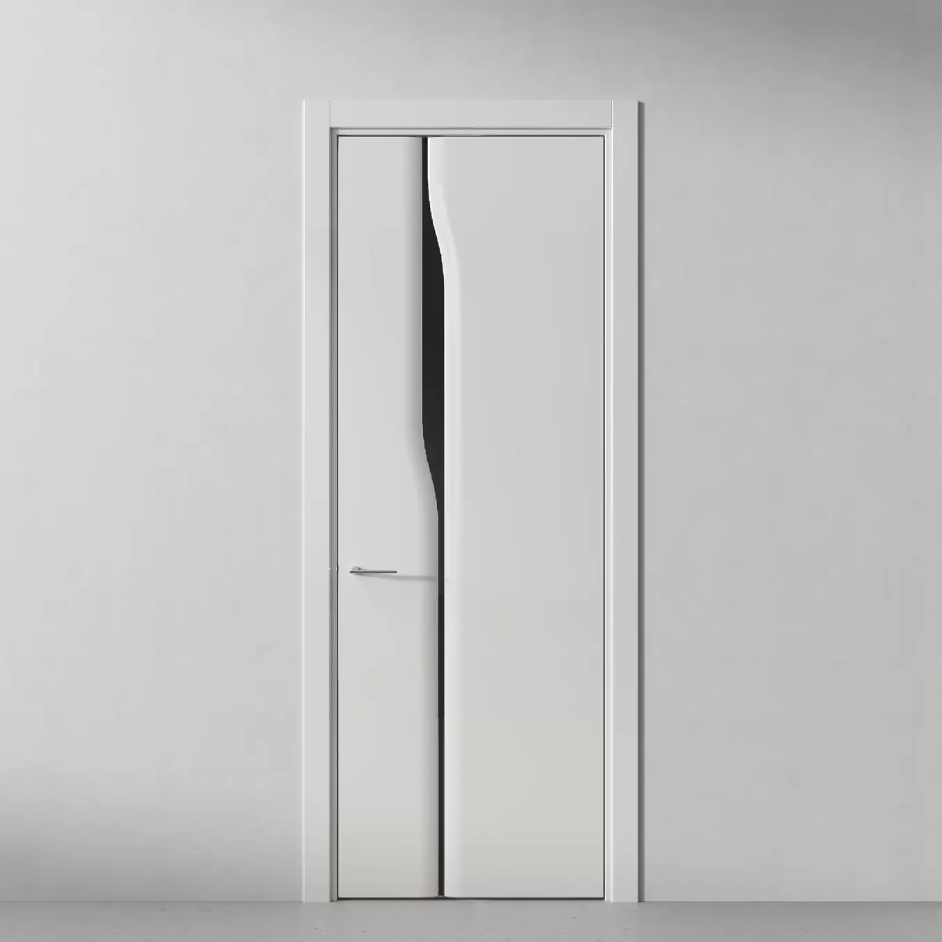 Дверь Листва, модель 178 Белый