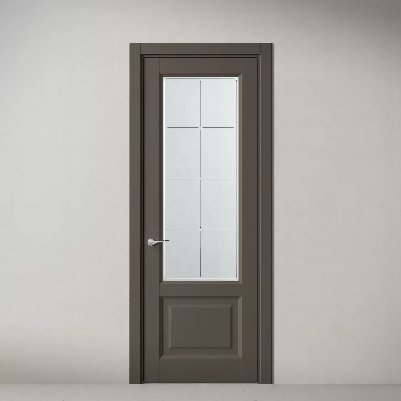 Дверь Classic, модель 252 Coffee