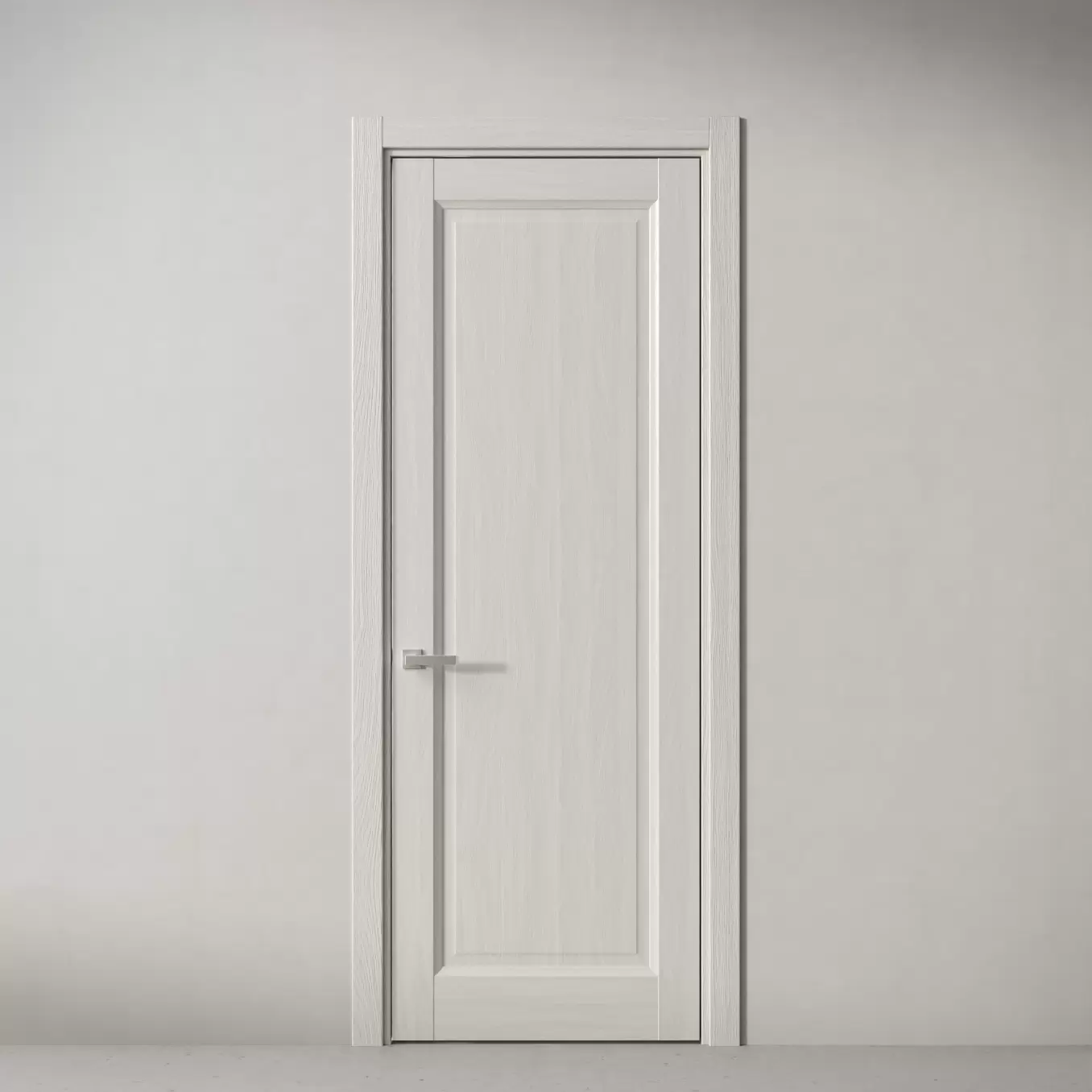 Межкомнатная дверь Elegant, модель 39 Белый дуб
