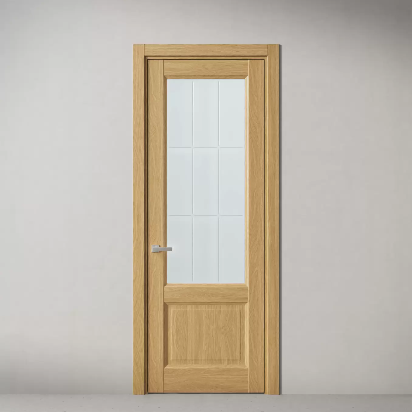 Межкомнатная дверь Elegant, модель 158 Золотой дуб