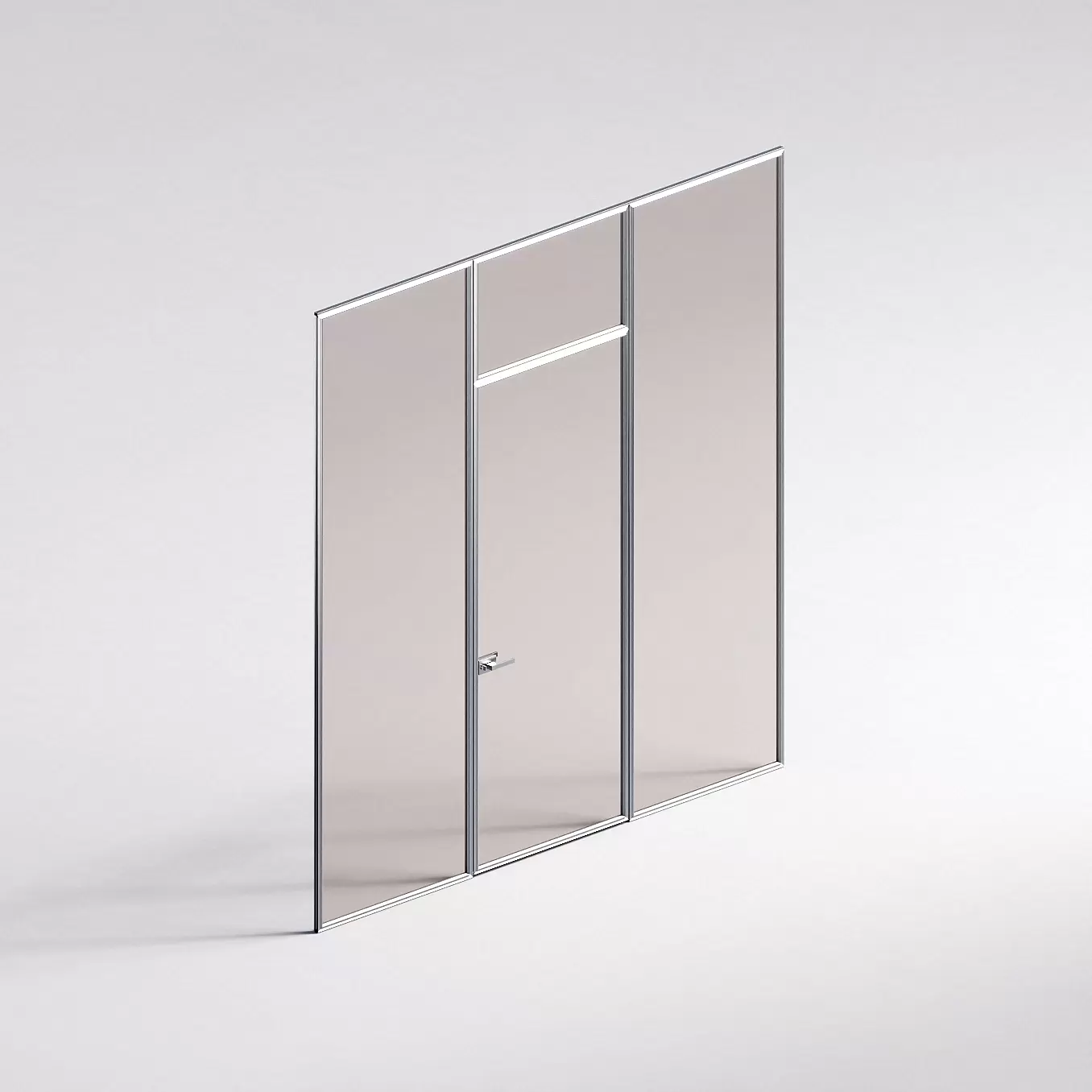 Межкомнатная перегородка Система 1000 линий , серебряный